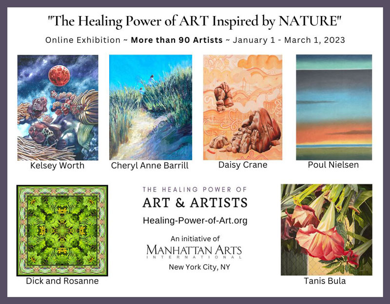 Art from "The Healing Power of ART Inspired by NATURE" Exhibition