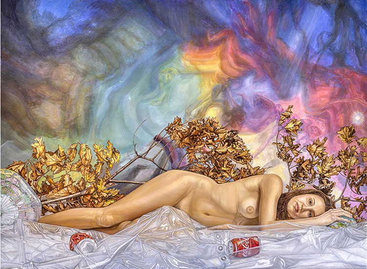 Venus painting by Karen Bognar Khan