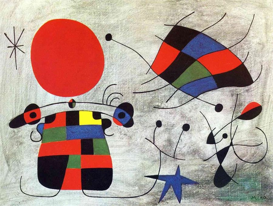 Joan Miro quote and art