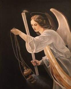 painting of Archangel Gabriel