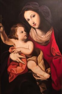 Madonna and Child painting by Renata Rosnjak